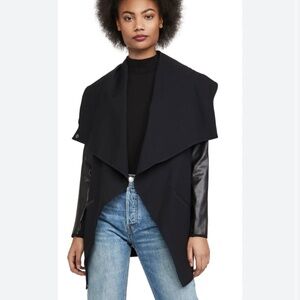 SPANX Faux Leather Convertible Jacket